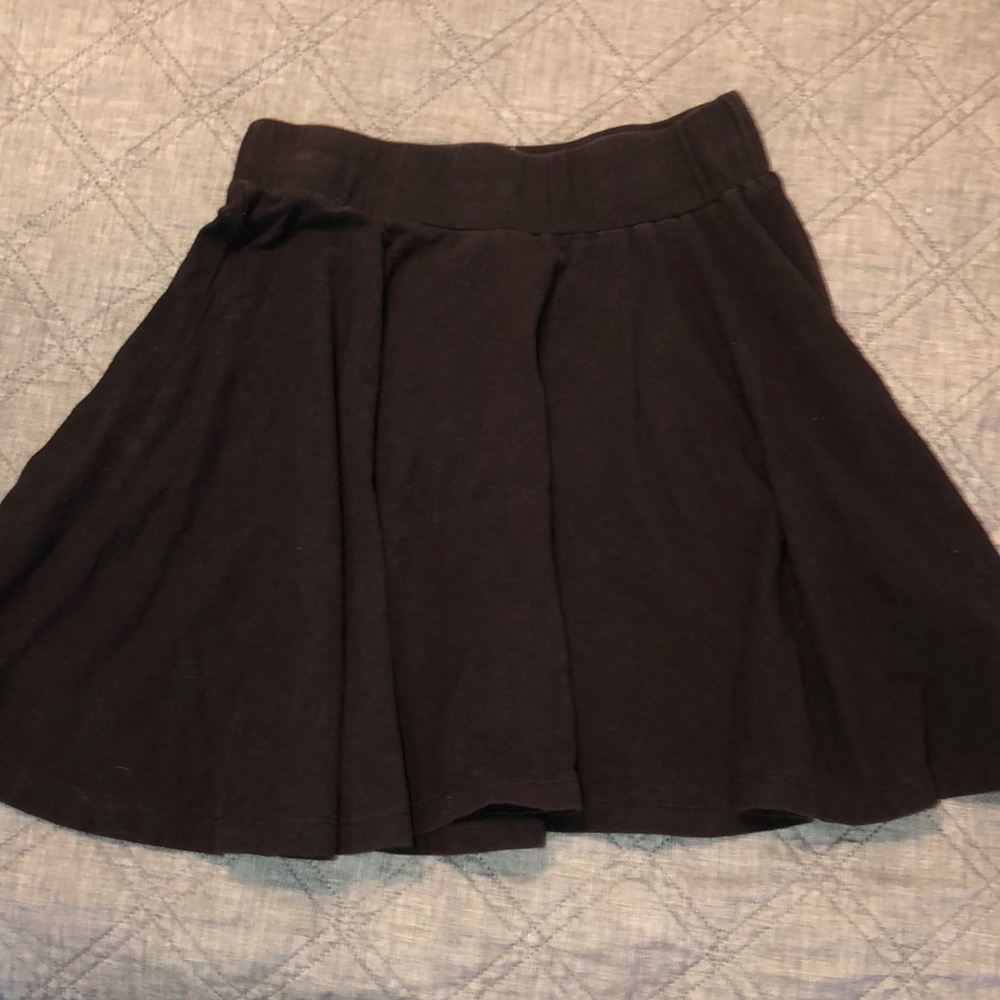 Urban outfitters pins and needles black skirt